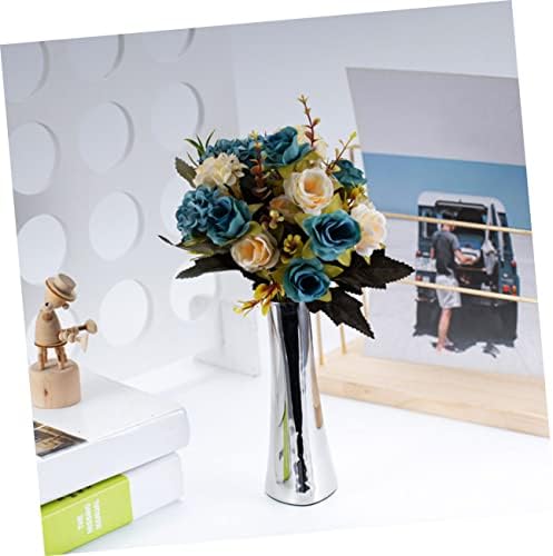 Stainless Steel Flower Vase for Home Decor and Centerpieces