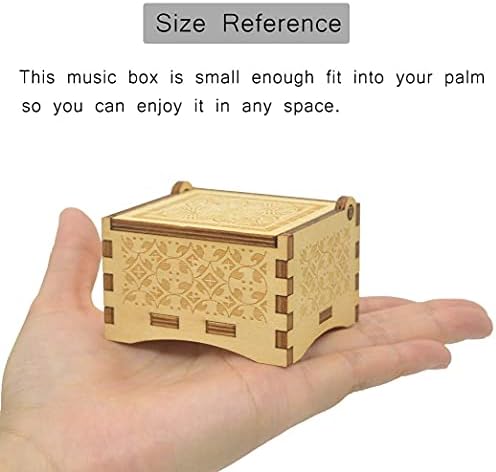 Sooharic Amazing Grace Music Box Wind Up Mechanism