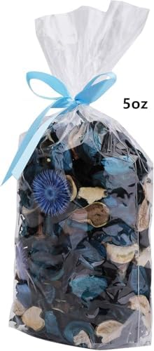 Yesland 3 Pack Potpourri Bag Ocean Scent Blue Petal 5oz