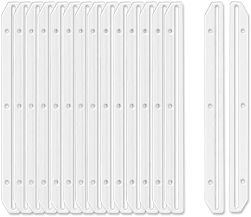 40Pcs 3 Hole Magazine Holders Organizer Strips