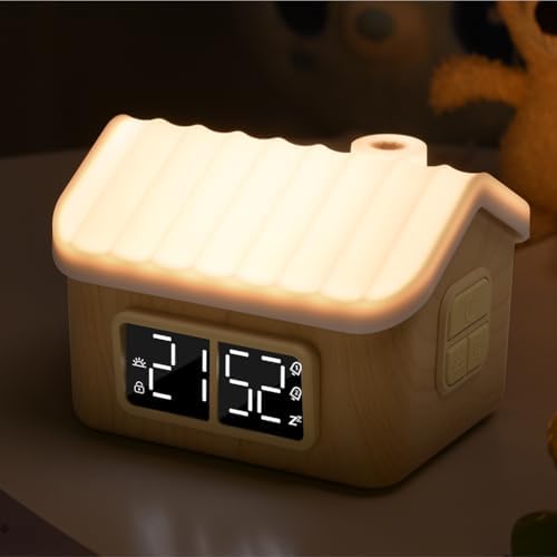 WILIT Alarm Clock with Touch Night Light and Sunrise Feature