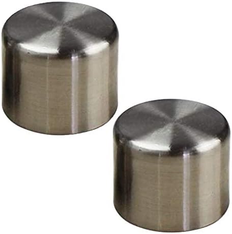 2 Pcs Curtain Rod Ends Covers for 28mm Diameter Metal Finials
