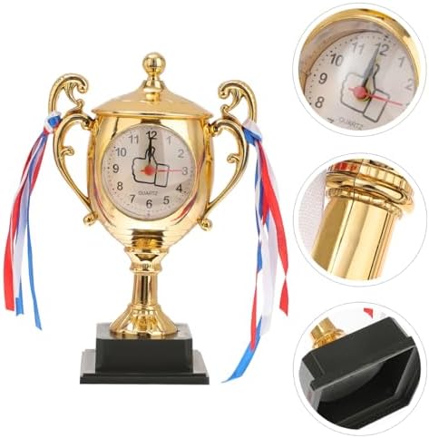 KESYOO Gold Trophy Alarm Clock for Kids and Adults