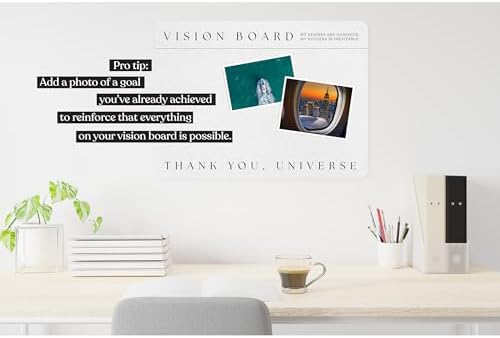 Premium Vision Board 17x23 Inches Minimalist