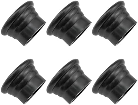 VAKTOK 11 Inch Diameter Romanesque Curtain Rod Ends - 6pcs