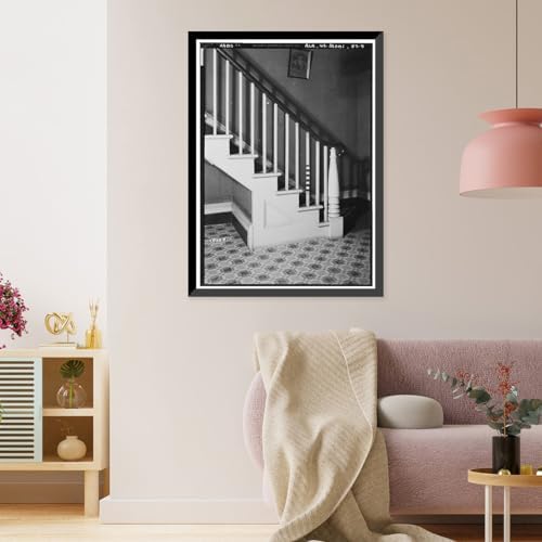 Historic Framed Print of Judge Oliver J Semmes House