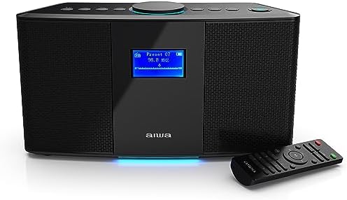 Aiwa Wireless Speaker with Bluetooth and FM Radio