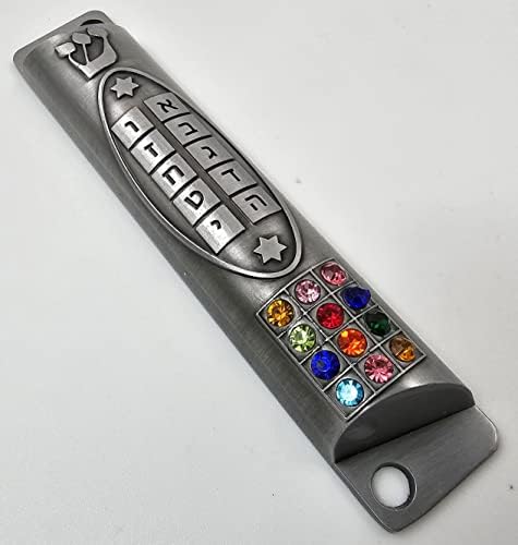 TALISMAN4U Pewter Mezuzah Case with Scroll