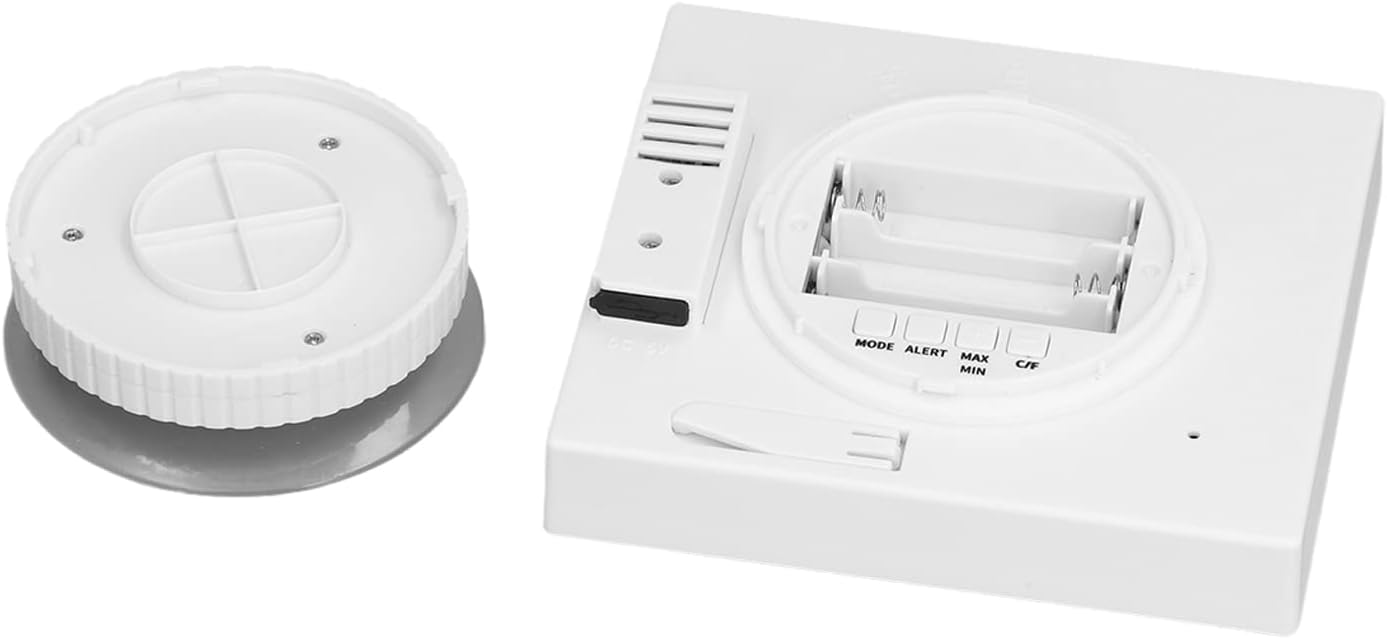 5in Wall Shower Clock Timer Alarm Analog Bathroom Clock with Digital Display