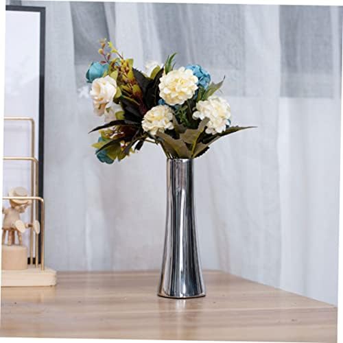 Stainless Steel Flower Vase for Home Decor and Centerpieces