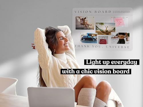Premium Vision Board 17x23 Inches Minimalist