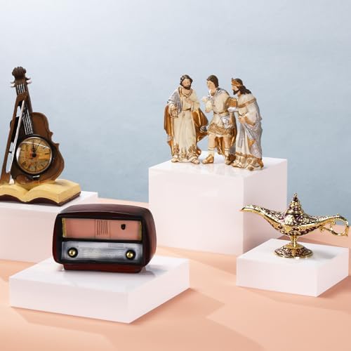 6 Pack Acrylic Display Boxes for Parties and Events