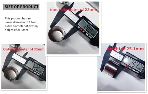 2 Pcs Curtain Rod Ends Covers for 28mm Diameter Metal Finials