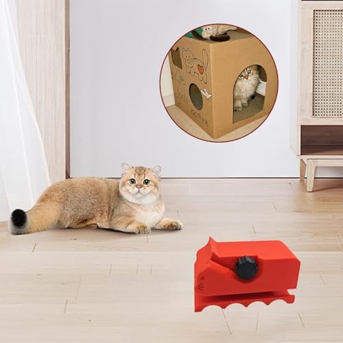 ROBOHOOK Cardboard Cutter for Cat Scratchers and DIY Projects Red