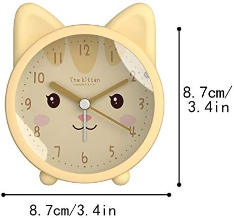 3-Inch Cartoon Animal Alarm Clock with Backlight
