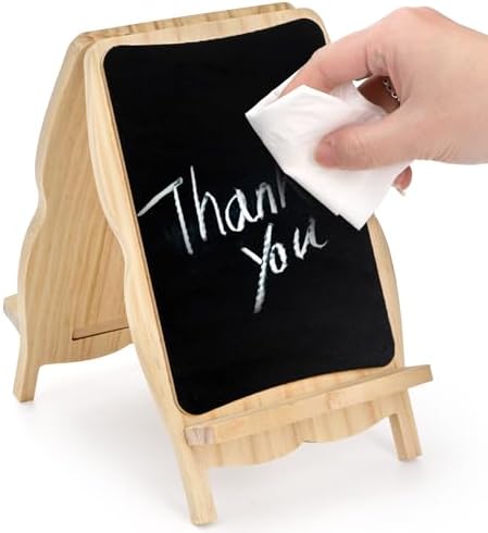 Tosnail 2 Pack Small Framed Chalkboard Signs for Home and Kitchen