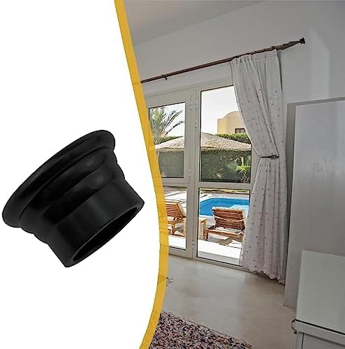 VAKTOK 11 Inch Diameter Romanesque Curtain Rod Ends - 6pcs