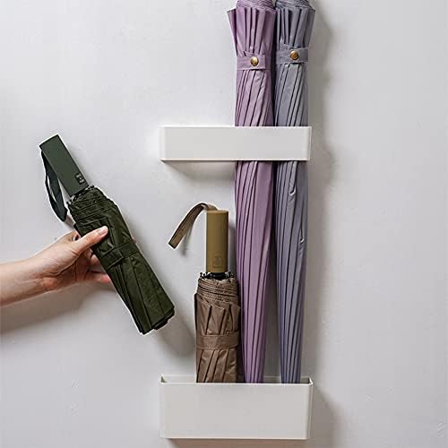 EKDJKK 2pcs Adjustable Wall Mounted Umbrella Stand Holder