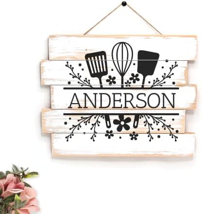 Customizable Metal Kitchen Wall Sign