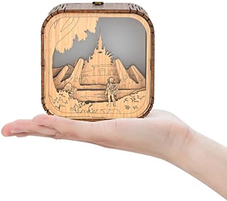 MISS LI GARDEN Music Box Zelda Song of Storms USB Charging