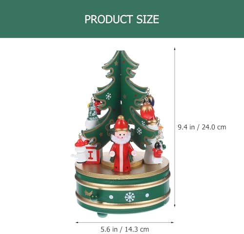 Cabilock Christmas Music Box with Figurines