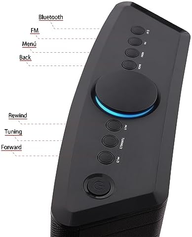 Aiwa Wireless Speaker with Bluetooth and FM Radio
