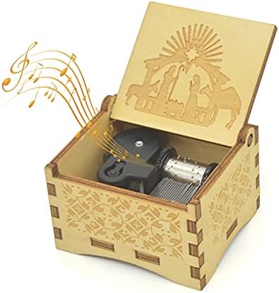 Sooharic Amazing Grace Music Box Wind Up Mechanism