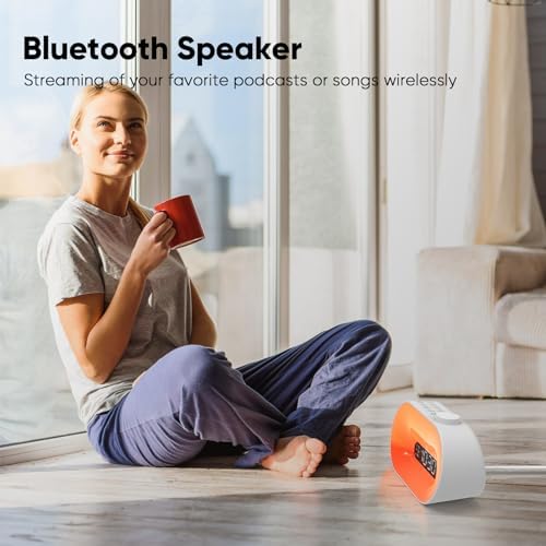 Sunrise Alarm Clock with Light and Sound