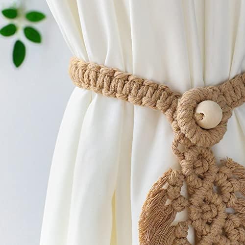 Arborodecor Curtain Tiebacks Set of 2 Brown