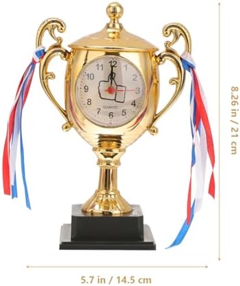 KESYOO Gold Trophy Alarm Clock for Kids and Adults