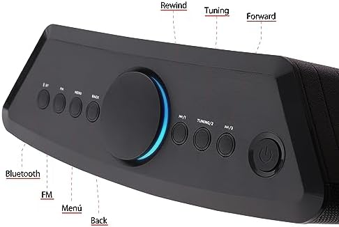Aiwa Wireless Speaker with Bluetooth and FM Radio