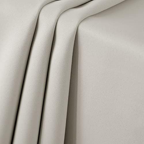 XTMYI Ivory Blackout Doorway Curtain 80 Inches Long