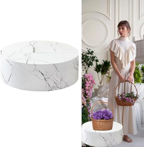 Elegant Cylinder Display Pedestal Stand for Parties