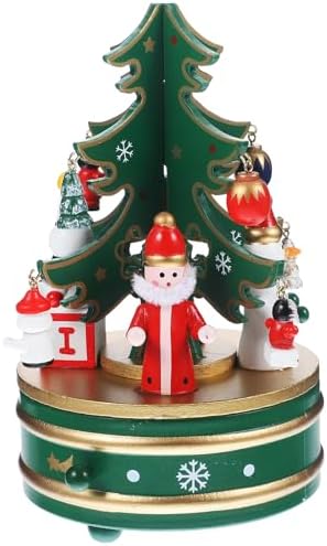 Cabilock Christmas Music Box with Figurines