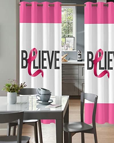 Believe Doorway Curtains 78 Inch Blackout Panels