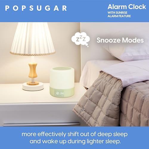 POPSUGAR Sunrise Alarm Clock with Light and Sound