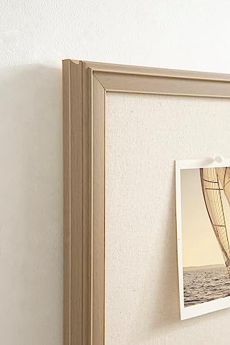 Kate and Laurel Oakhurst Linen Fabric Pinboard 24x36