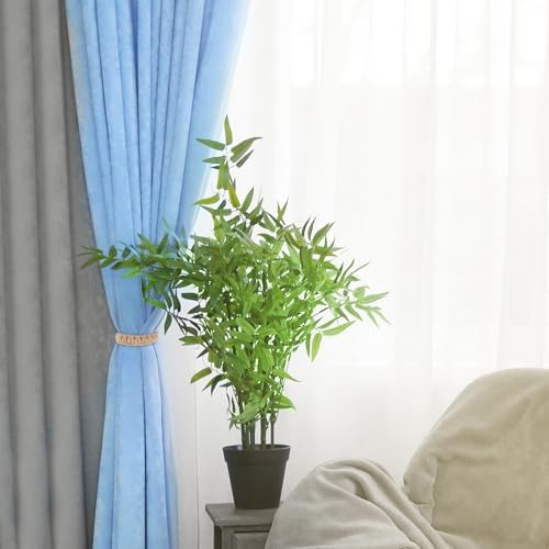 4 PCS Boho Rope Curtain Holdbacks Rustic Farmhouse Decor