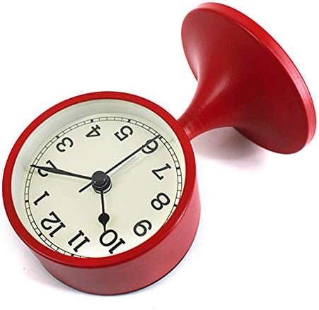 3 Inch Round Alarm Clock with Silent Movement