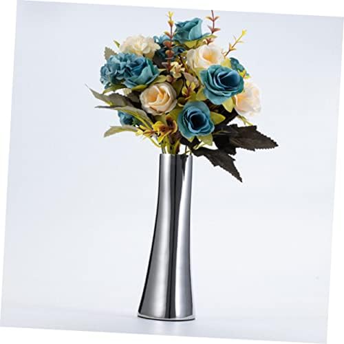 Stainless Steel Flower Vase for Home Decor and Centerpieces