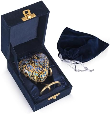 Butterfly Cremation Urn Small Keepsake Heart Urns for Ashes with Stand