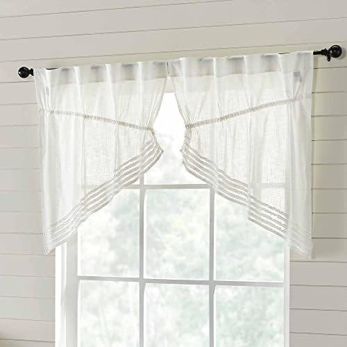 Piper Classics Kathryn Prairie Swags Set of 2
