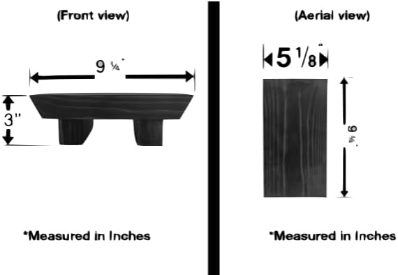 Black Display Stand Pedestal Riser 1