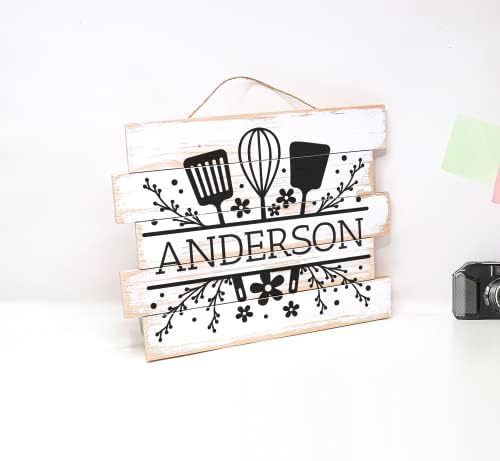 Customizable Metal Kitchen Wall Sign