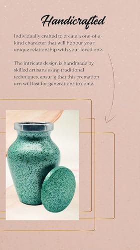Keepsake Urn with Velvet Box and Mini Marble Finish
