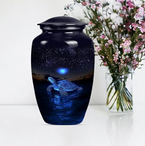 Turtle Urn for Ashes - Set of 1 10 Inch