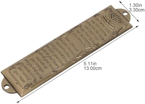 ARTIBETTER 1 Set Mezuzah Scroll Judaica Door Ornament