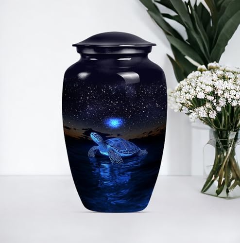 Turtle Urn for Ashes - Set of 1 10 Inch