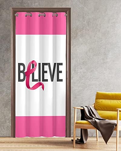 Believe Doorway Curtains 78 Inch Blackout Panels