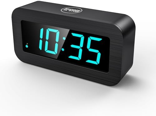 T-FAMY Digital Alarm Clock with LED LCD Display